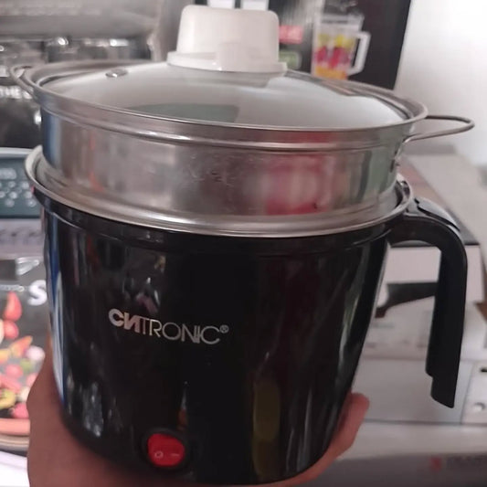 Electric Multi Cooker – 1.5L Mini Cooking Pot with Steamer