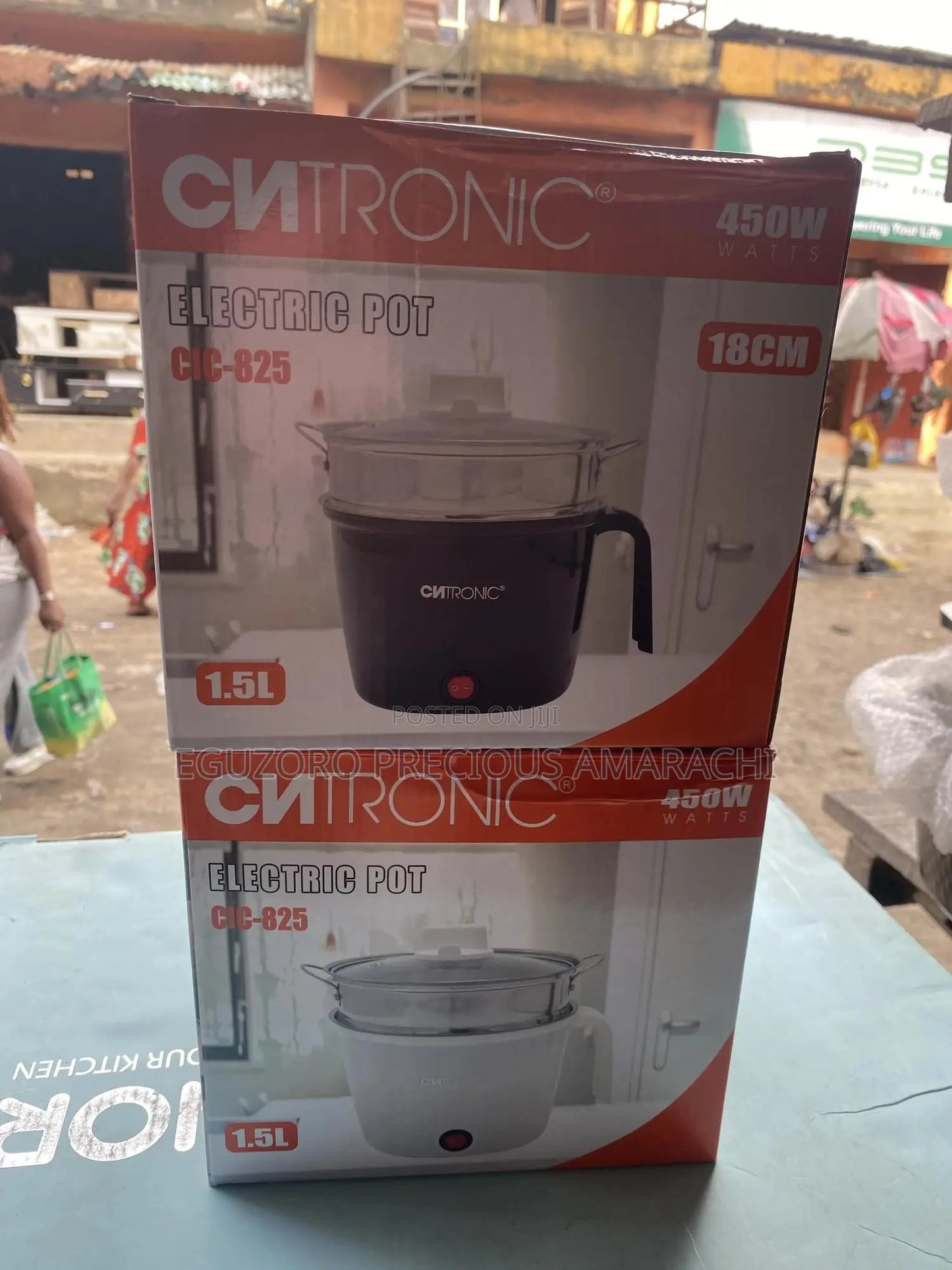 Electric Multi Cooker – 1.5L Mini Cooking Pot with Steamer