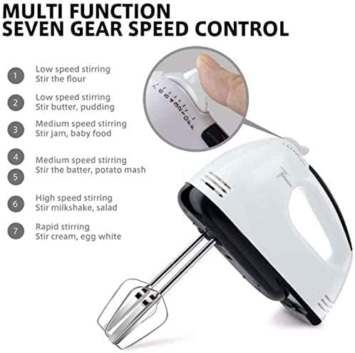 Premium Hand Mixer Machine – 360W High-Speed Beater