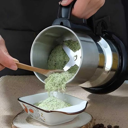 Electric Coffee Grinder – Stainless Steel Powerful Bean & Spice Grinder