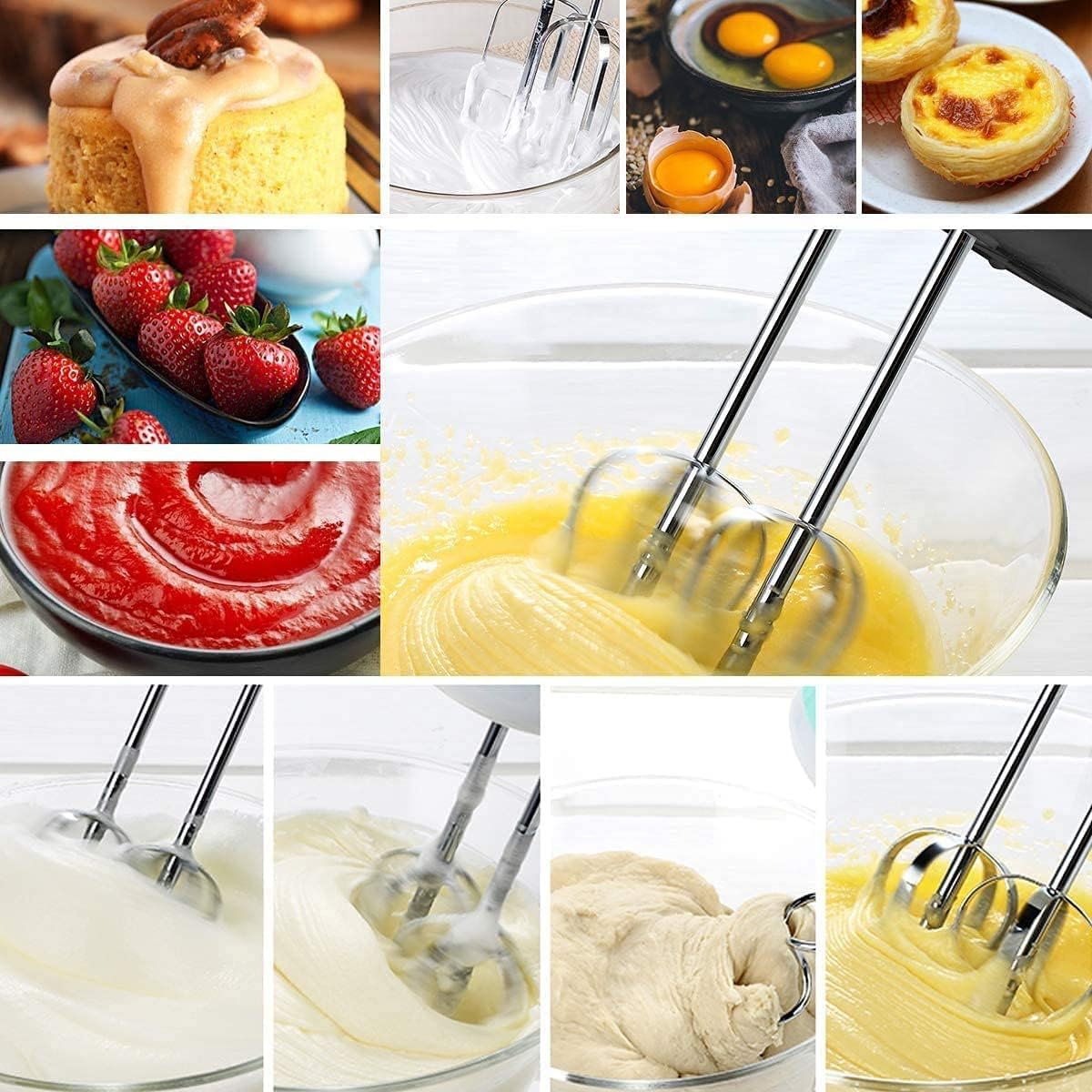 Premium Hand Mixer Machine – 360W High-Speed Beater